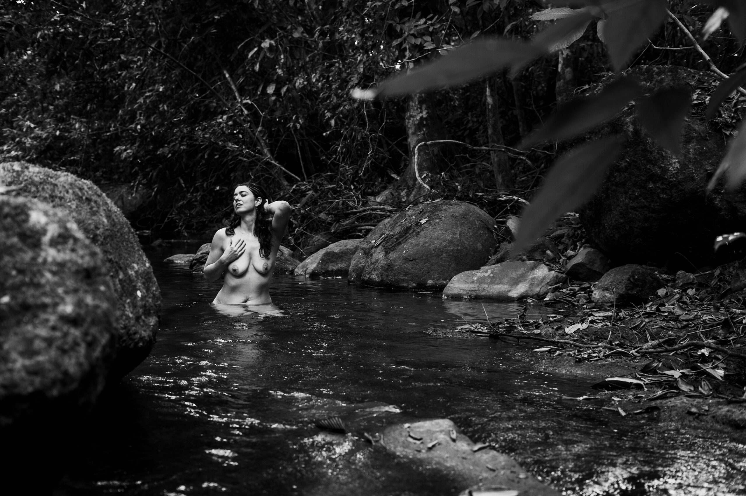 Nude Boudoir Photos in Jungle River