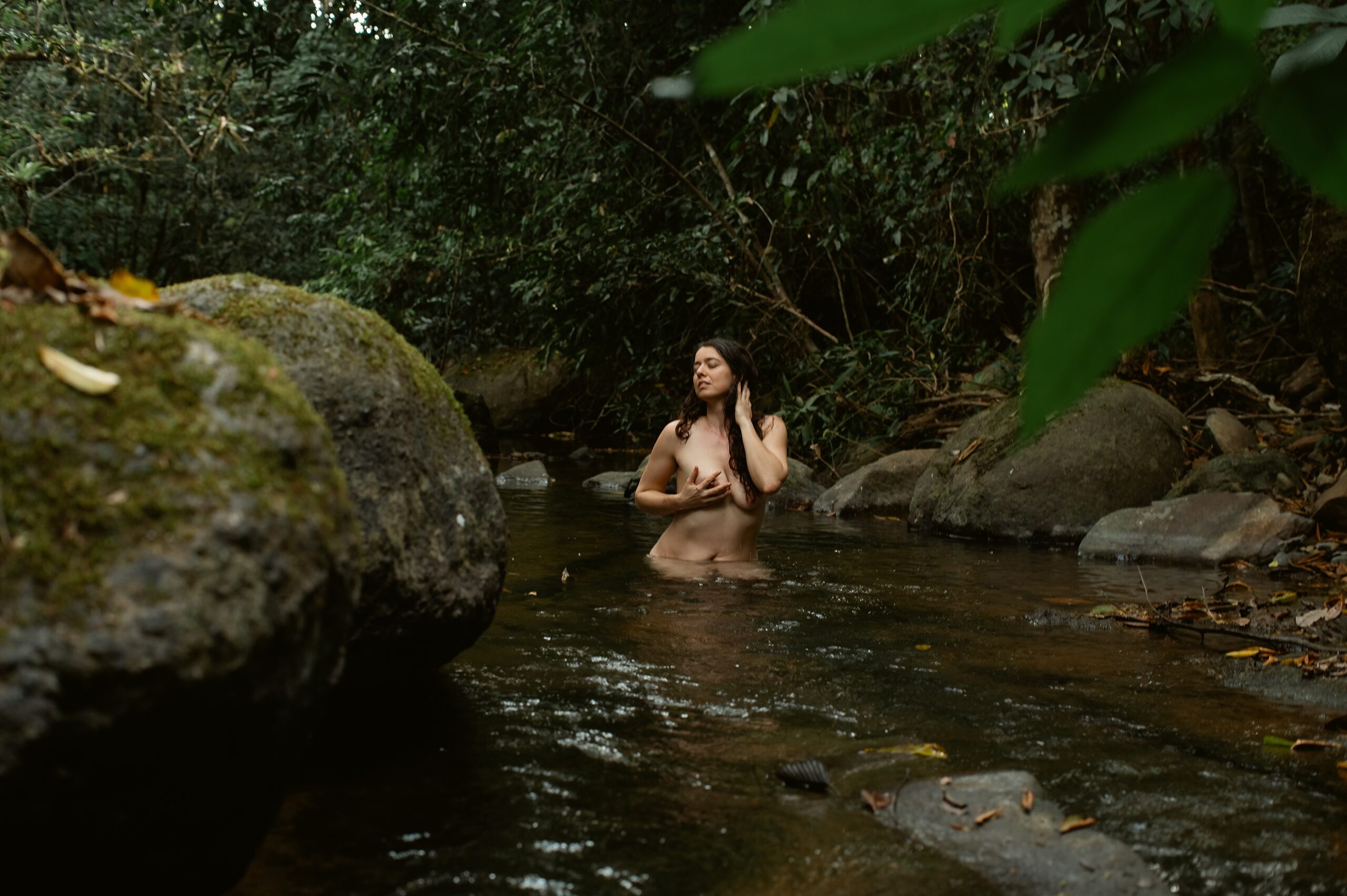 Nude Boudoir Photos in Jungle River