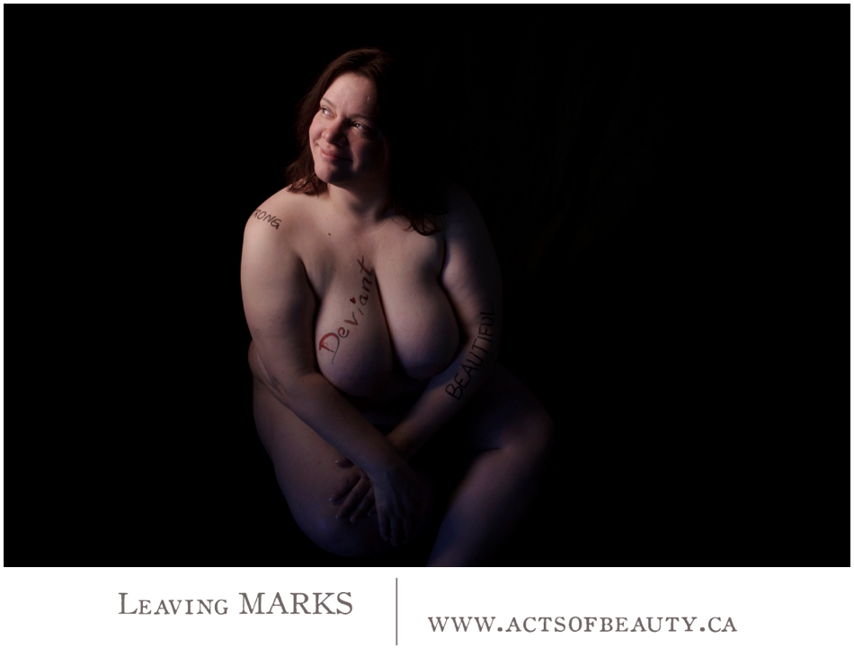 eaving Marks Nude Art words