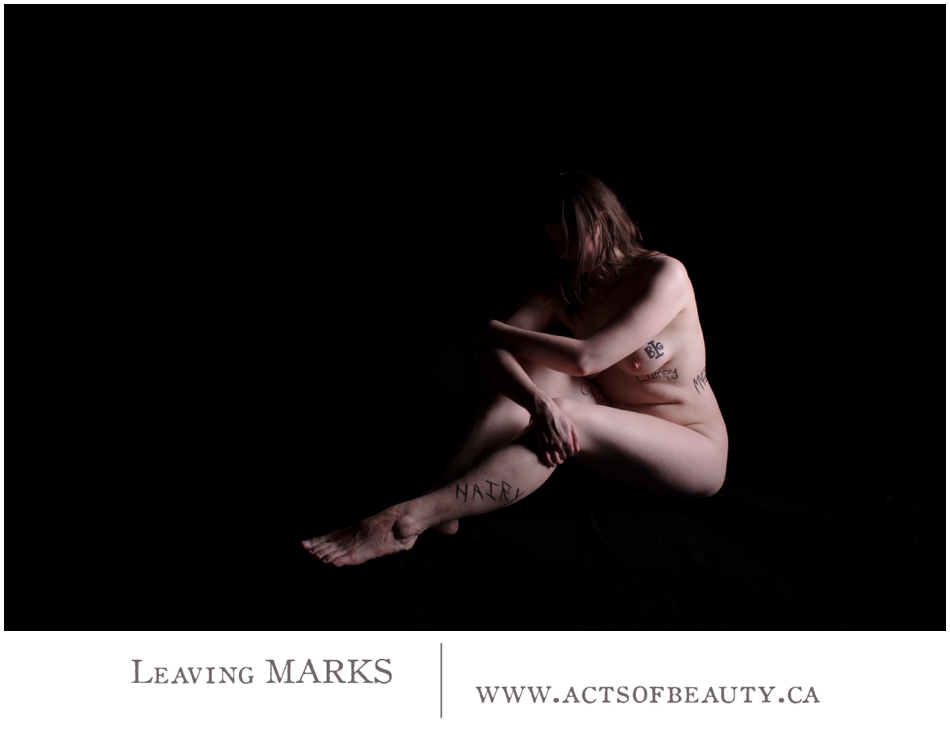eaving Marks Nude Art words