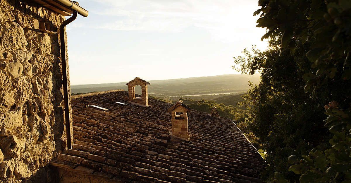 Umbria-Italy-Sunset-Over-Villa