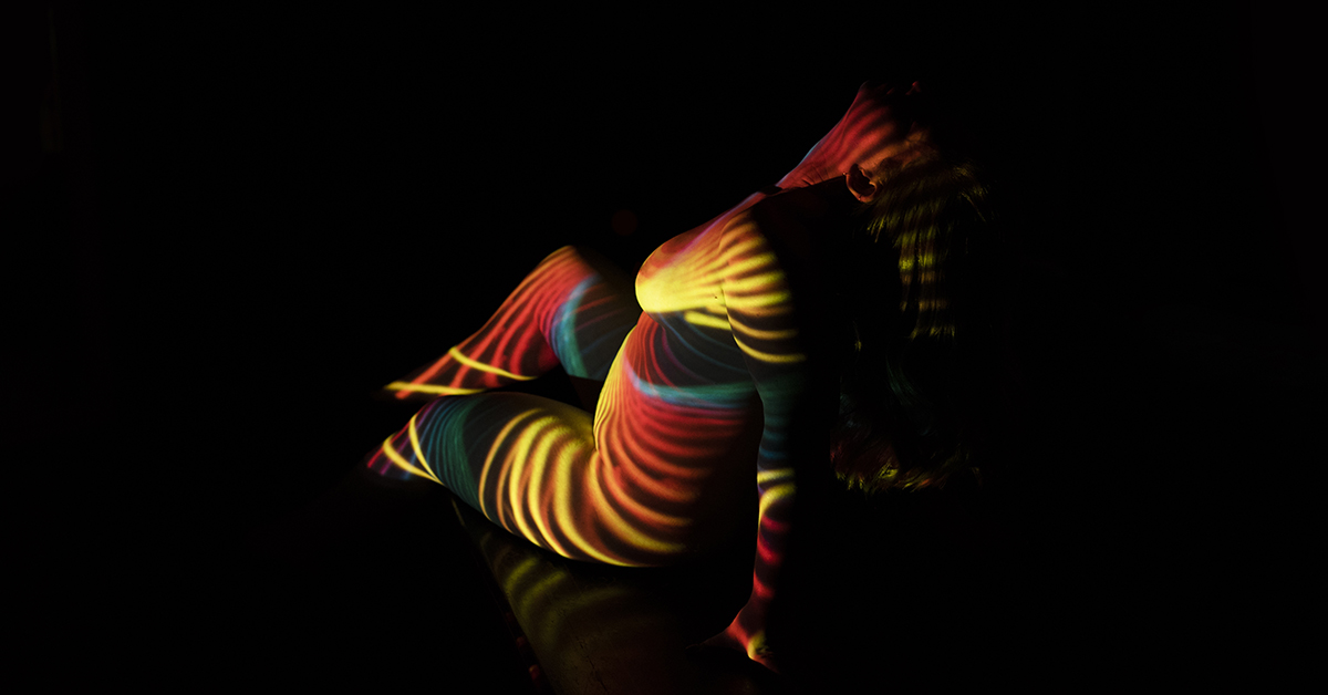 Rainbow Projector Art Photography Edmonton