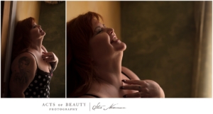 Gorgeous plus size boudoir photos