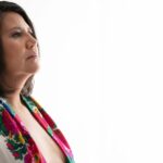 Beautiful boudoir photo of strong indigenous woman native woman